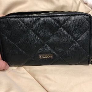 Large black wallet
